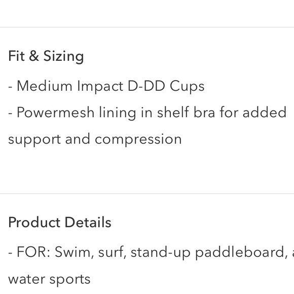 ATHLETA COLORBLOCK Crop Bikini Top D-DD Swim Medium Green - Picture 10 of 14